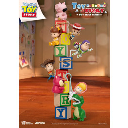 Toy Story Mini Egg Attack figúrkas 7 cm Brick Series Assortment (8)